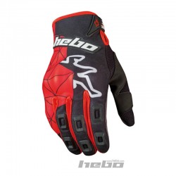 Guanti HEBO MOTOALPINISMO (Rosso)